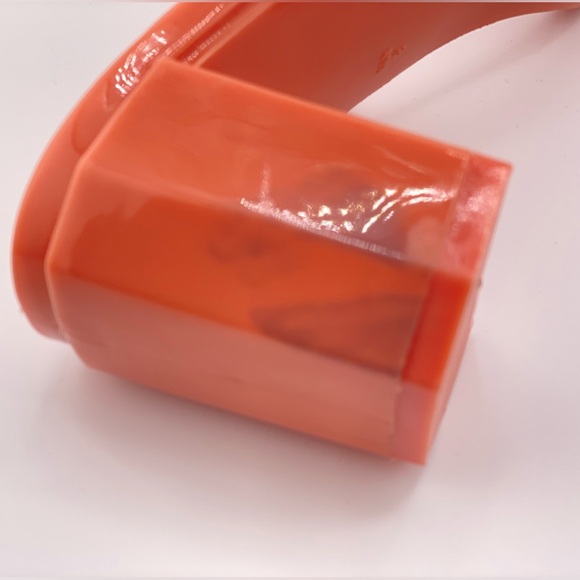 NWOB Women’s Jeffrey Campbell Jamm-3 Jelly High Heel Slide Sandals Peach Pink - Picture 9 of 10